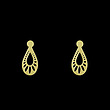 گوشواره طلا مدل هندسی کد GA14501