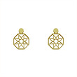گوشواره طلا مدل هندسی کد GA14927