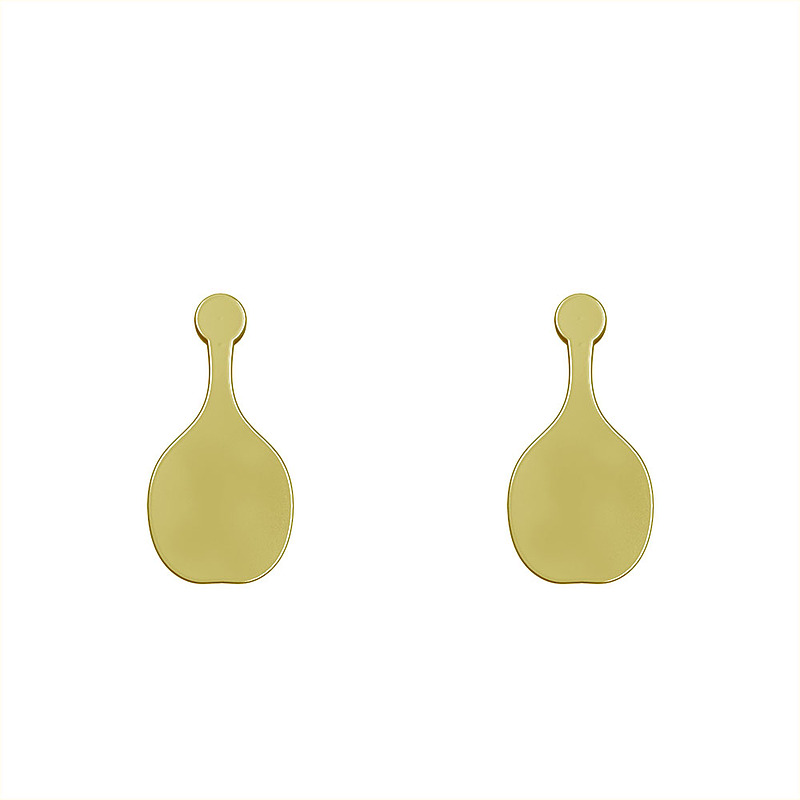 گوشواره طلا مدل کوزه کد GA15058
