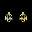 گوشواره طلا مدل هندسی کد GA15099