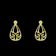 گوشواره طلا مدل هندسی کد GA15144