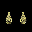 گوشواره طلا مدل هندسی کد GA15220