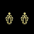 گوشواره طلا مدل اسلیمی کد GA15258
