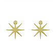 گوشواره طلا مدل ستاره کد GA15494