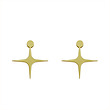گوشواره طلا مدل ستاره کد GA15496