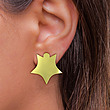 گوشواره طلا مدل ستاره کد GA15520