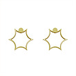 گوشواره طلا مدل ستاره کد GA15548