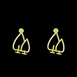 گوشواره طلا مدل درخت کد GA15820