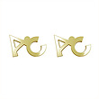گوشواره طلا مدل AC کد GA16291