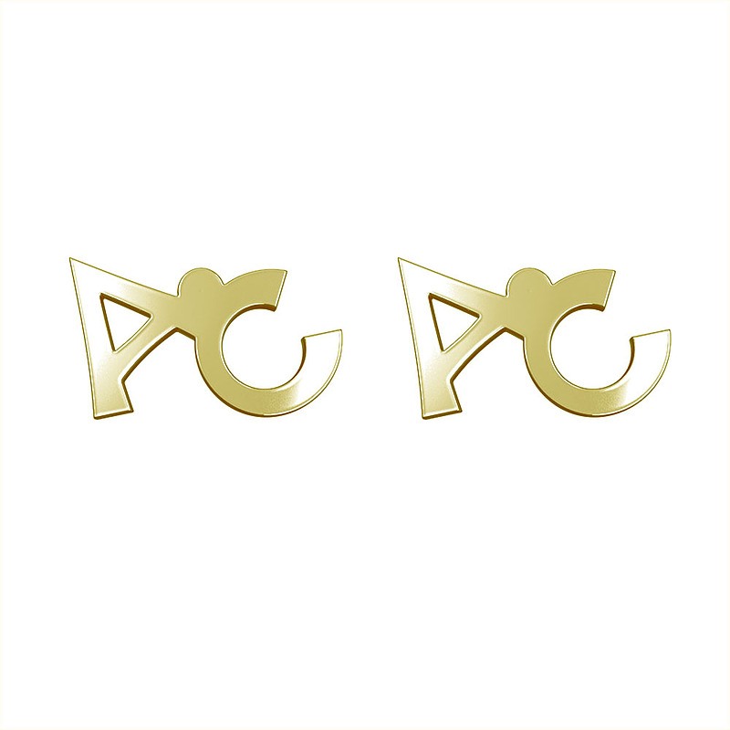 گوشواره طلا مدل AC کد GA16291