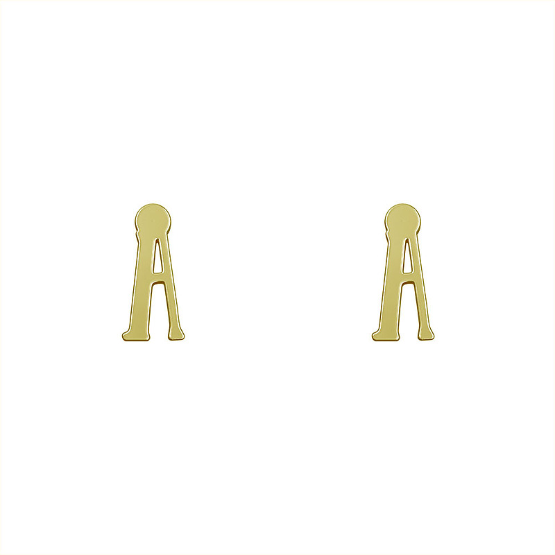 گوشواره طلا مدل حرف A کد GA16939