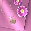 گردنبند طلا 18 عیار زنانه مدوپد مدل قارچ کد SS1096