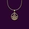 گردنبند طلا فرشته 18 عیار  کد NN1186