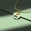 گردنبند طلا 18 عیار زنانه مدوپد مدل گیلاس کد R1184