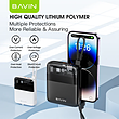 BAVIN Custom PC009 22.5W 10000mAh Super Charging Portable Mini Outdoor Travel Cell Mobile Phone USB Cable Power Bank پاور بانک ۱۰۰۰۰میلی آمپر باوین