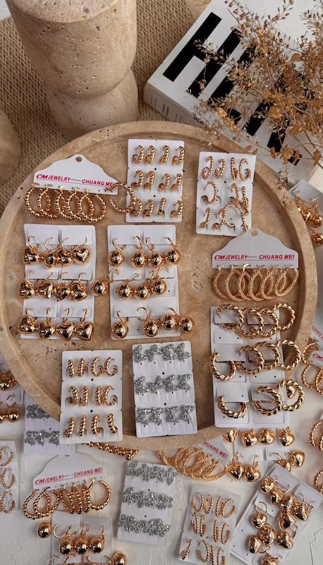 گوشواره طلایی cm