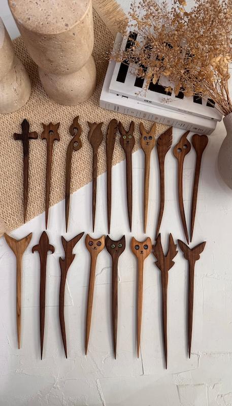 کانزاشی چوب گردو ۲۰ سانتی