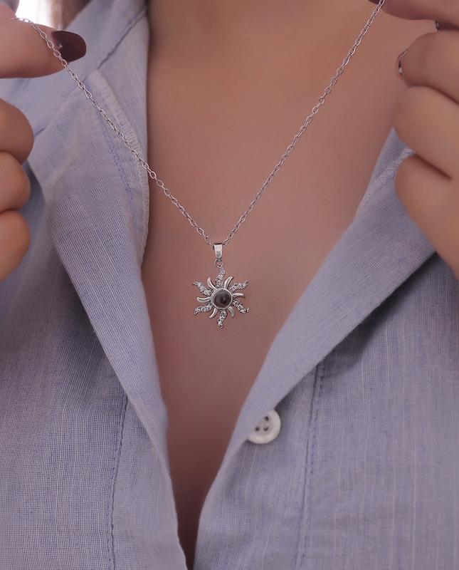 ⁨	گردنبند تلسکوپی عشق صد زبانه