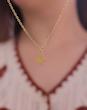 ⁨	⁨	گردنبند مینیمال طرح طلا استیل