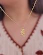 ⁨	⁨	گردنبند مینیمال طرح طلا استیل