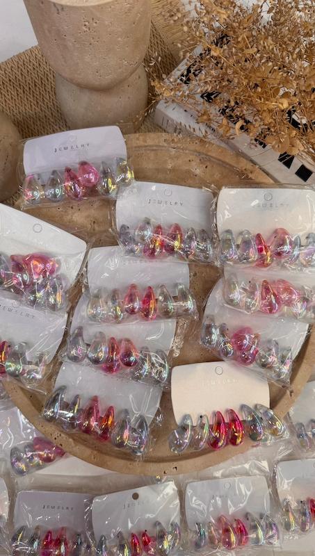 پک گوشواره ۳ جفتی هولوگرامی