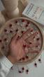 گردنبند مینی جواهری گل رز