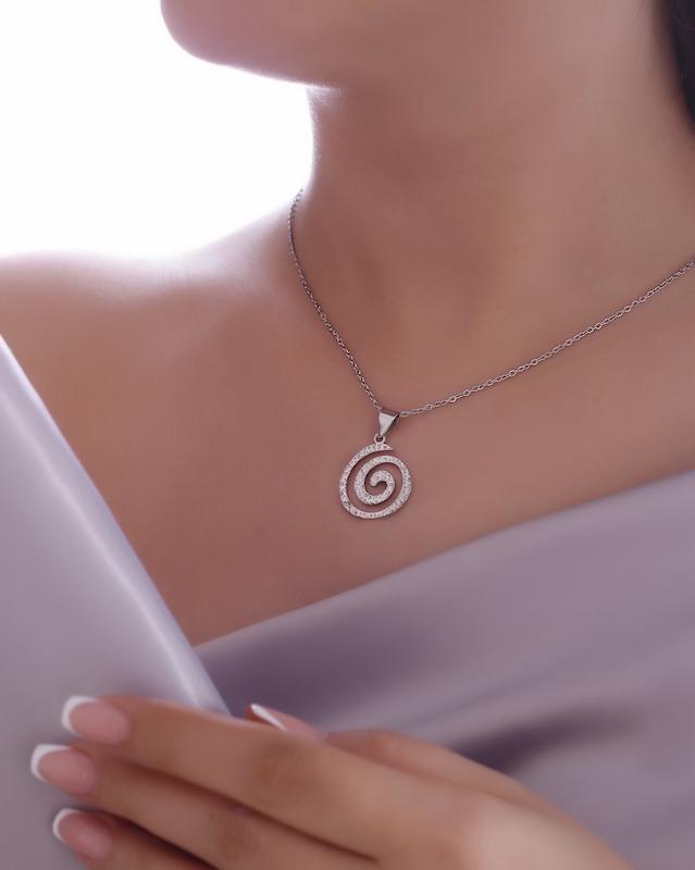 گردنبند اسپیرال استیل