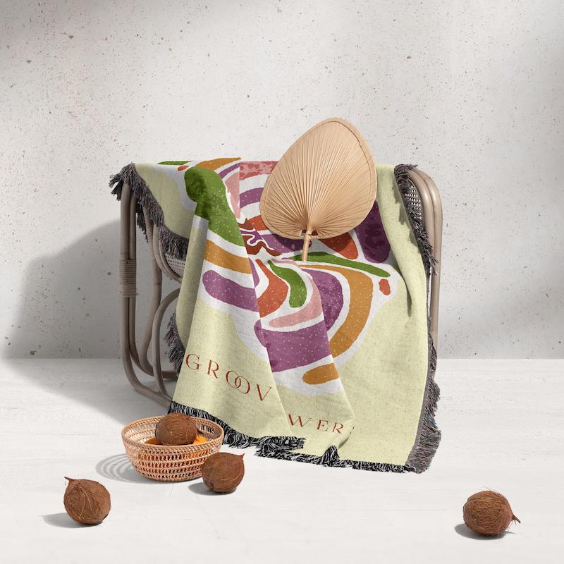 شال مبل مدرن ریشه دار 729