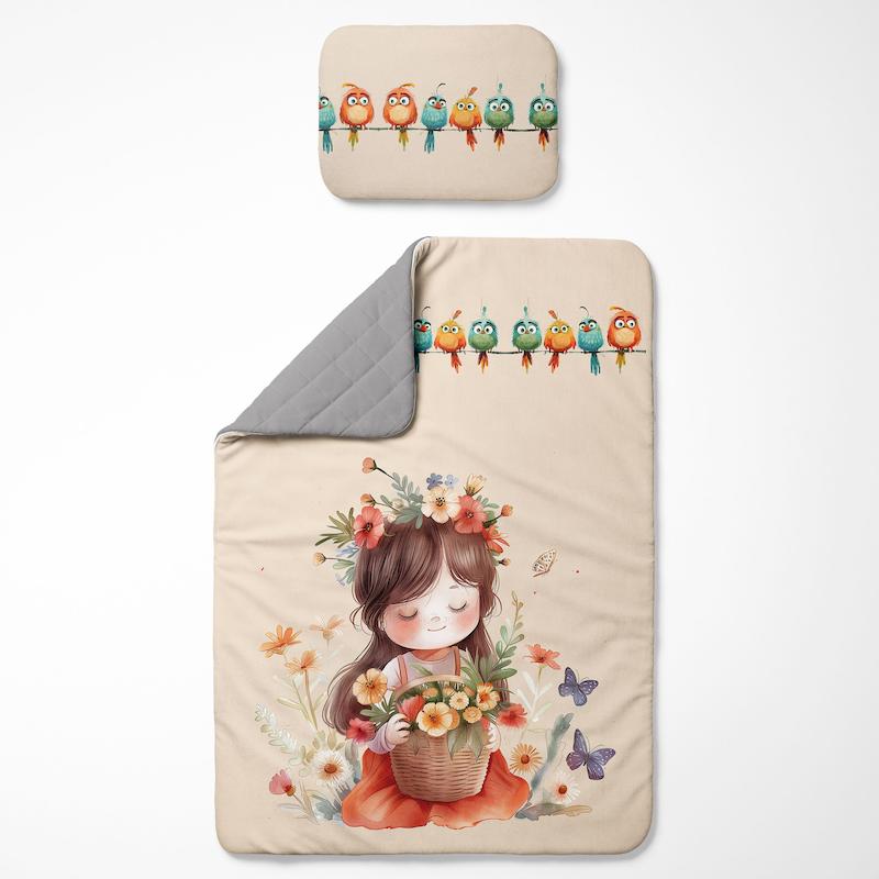 رو تختی یک نفره دخترانه 100