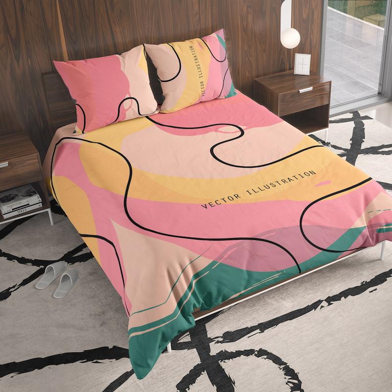 رو تختی دو نفره مدرن 9