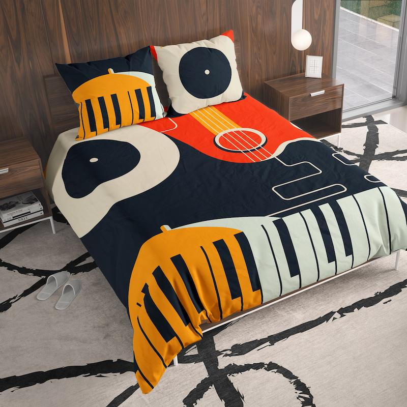 رو تختی دو نفره مدرن 70