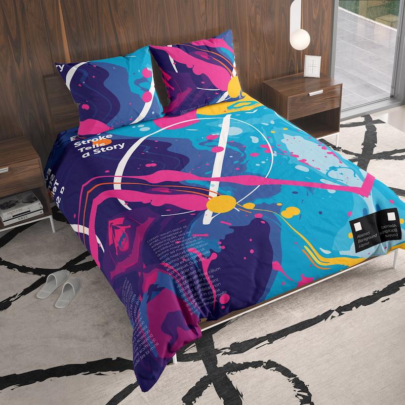 رو تختی دو نفره مدرن 90