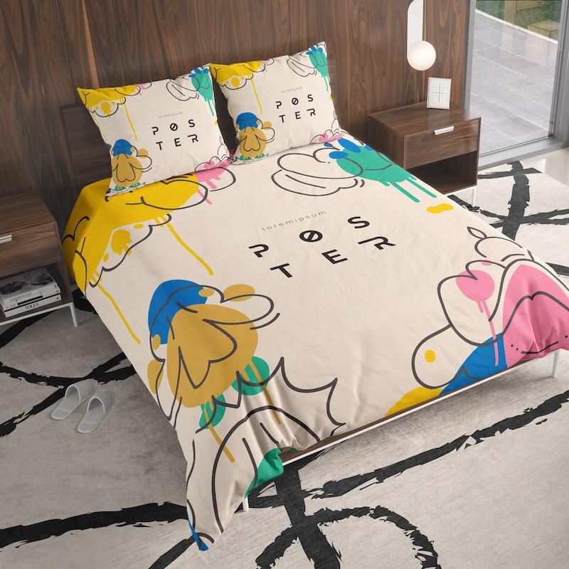 رو تختی دو نفره مدرن 172