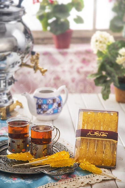 نبات چوبی زعفرانی کریستال کوچک شهدبهار