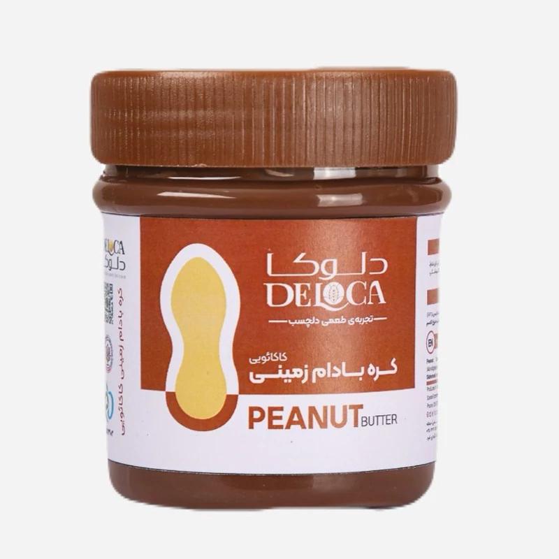 کره بادام زمینی شکلاتی دلوکا