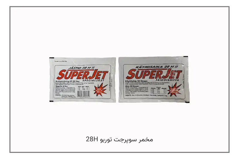 مخمر سوپرجت توربو ۲۸ ساعته - پک اصلی ۱۱۵ گرمی