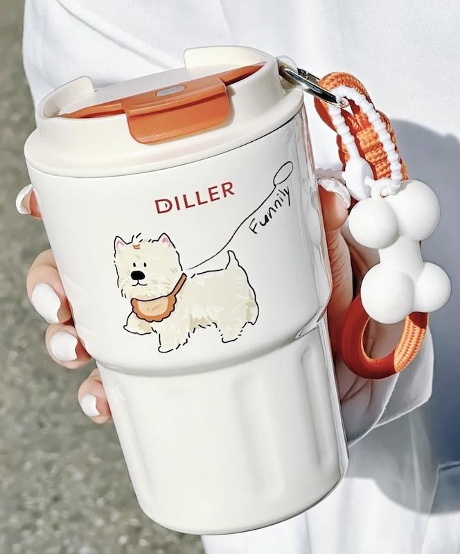 تراول ماگ طرح پاپی برند دیلر Diller