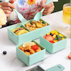 ظرف غذا دو طبقه lunch box ظرفیت 1400 میل