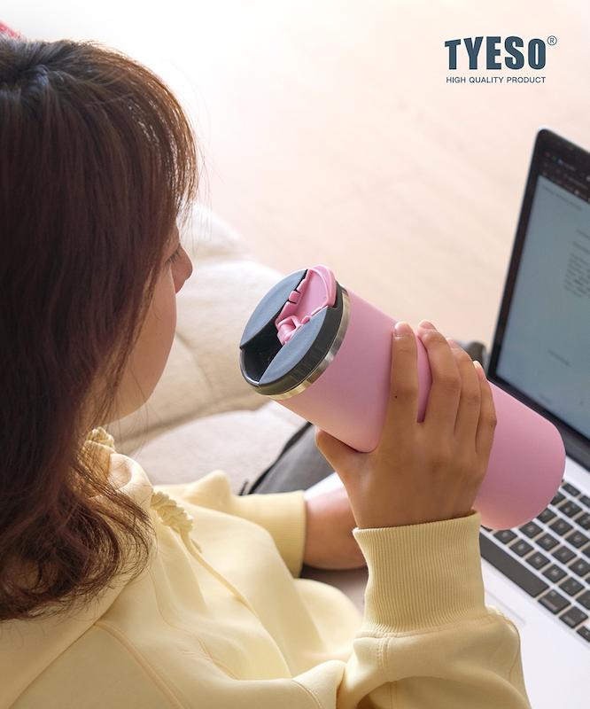 تراول ماگ تایسو TYESO مدل درب آسان نوش