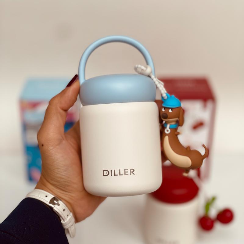 مینی فلاسک 200 میل Diller طرح پاپی