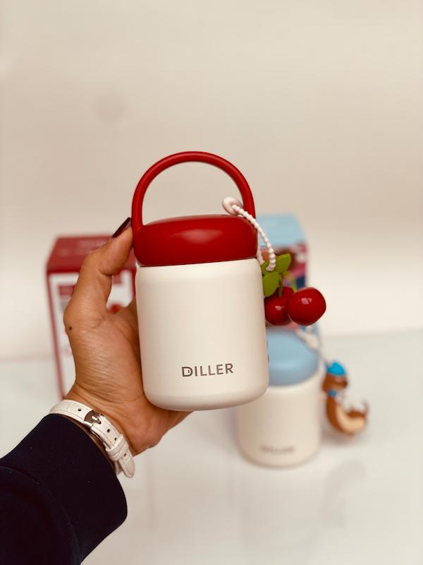 مینی فلاسک 200 میل Diller طرح پاپی