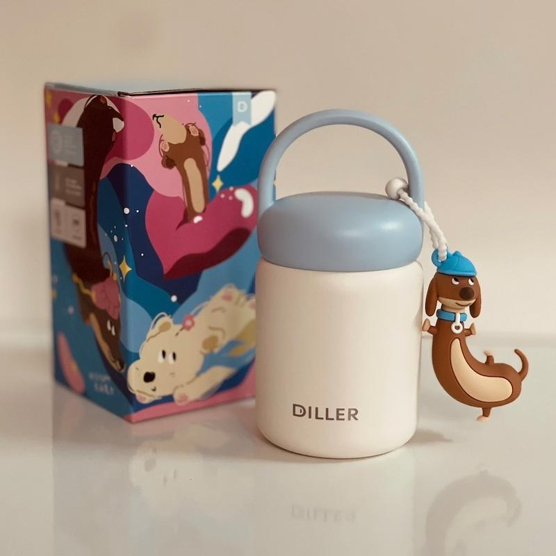 مینی فلاسک 200 میل Diller طرح پاپی