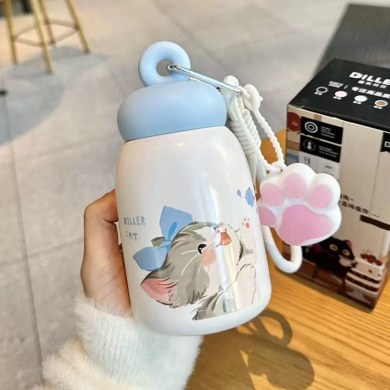 مینی فلاسک ۲۷۰ میل طرح گربه برند دیلر Diller