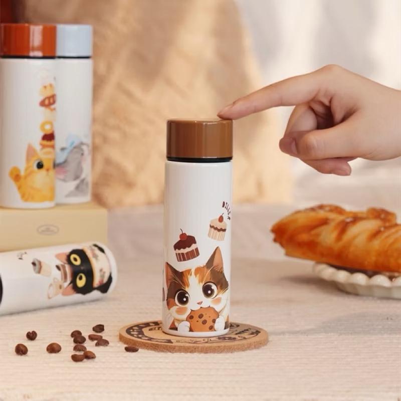 مینی فلاسک ۱۵۰ میل طرح گربه برند دیلر Diller