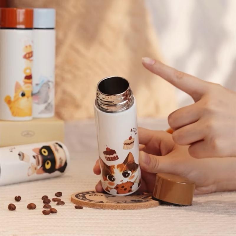 مینی فلاسک ۱۵۰ میل طرح گربه برند دیلر Diller