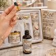 پک هدیه مراقبت پوستی مدل جدید عصاره برنج ۶ عددی | ست روتین پوستی آبرسان و روشن کننده + ماسک هدیه