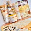پک هدیه مراقبت پوستی مدل جدید عصاره برنج ۶ عددی | ست روتین پوستی آبرسان و روشن کننده + ماسک هدیه