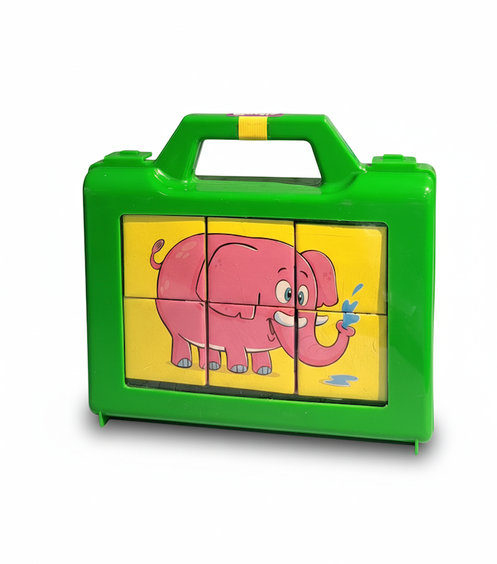  مکعب تصویری طرح حیوانات 