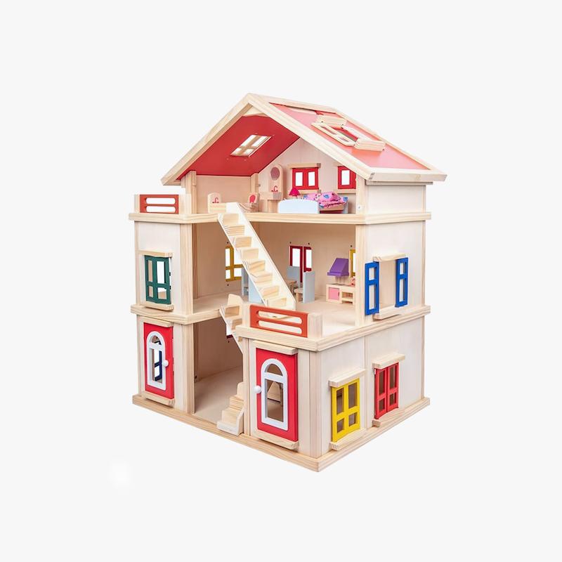  خانه چوبی اسباب بازی, children’s family toys series, خانه عروسکی چوبی, اسباب بازی چوبی کودک, بازی نقش آفرینی کودک, خانه اسباب بازی, اسباب بازی آموزشی کودک, بازی خلاقانه کودک, خانه مینیاتوری کودک, اسباب بازی دخترانه