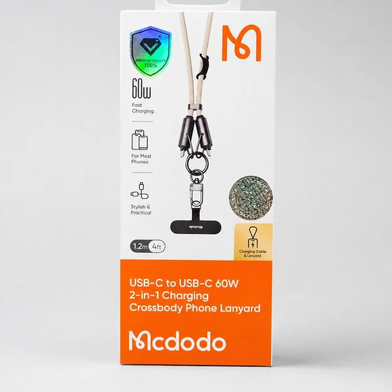 کابل Mcdodo Cab Vision 36W USB-C to Lightning با نمایشگر LED